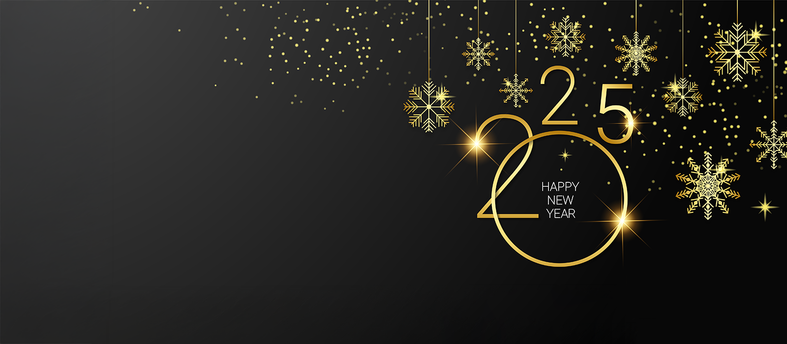 Happy new year homepage banner