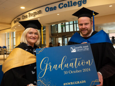 Elaine and Ross to receive honorary awards at NWRC graduation ceremony