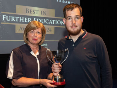 Music student Matthew is worthy recipient of NWRC Gerard Finnegan award