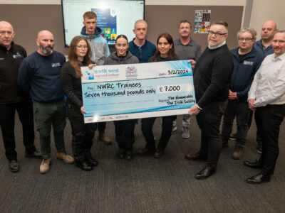 Irish Society presents £1k scholarships to NWRC trainees