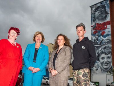 NWRC says Amelia Earhart mural will inspire next generation of high fliers