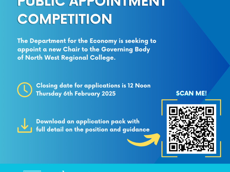 PUBLIC APPOINTMENT COMPETITION