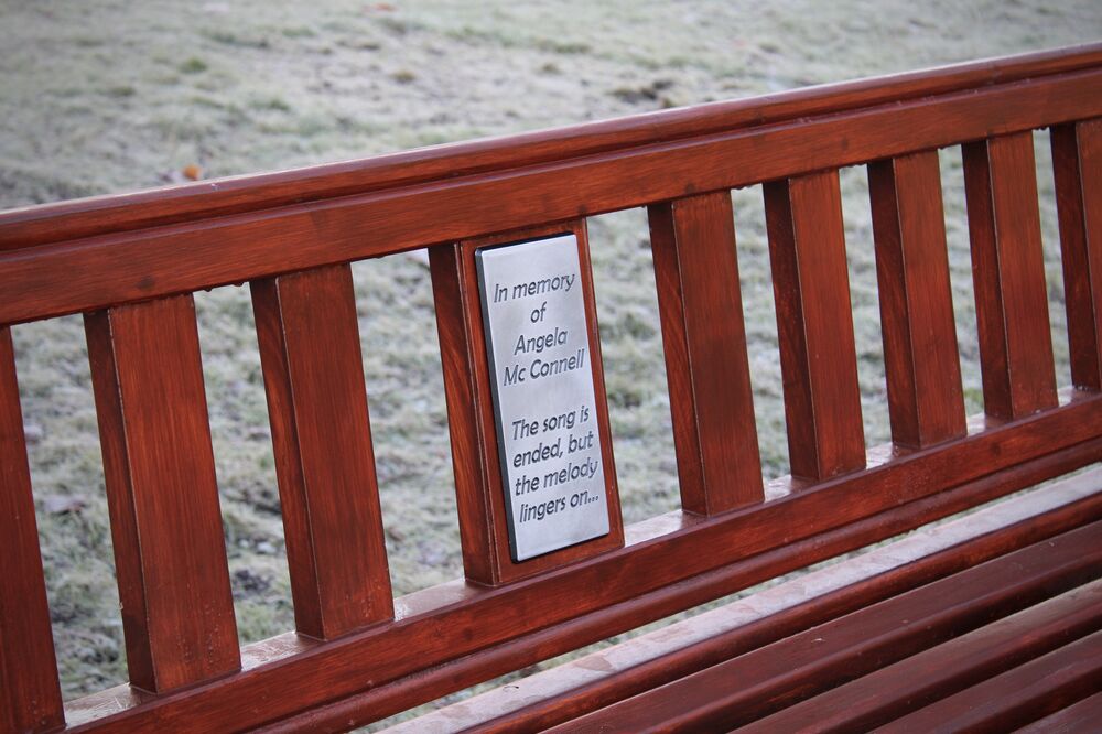 NWRC Unveils Bench In Memory Of Campus Manager Angela McConnell | North ...